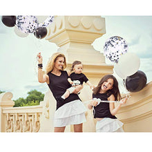 Carica l'immagine nel visualizzatore di Gallery, Jovitec 30 Pezzi 12 Pollici Palloncini in Lattice di Bianco E Nero - Ilgrandebazar