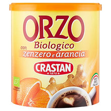 Carica l'immagine nel visualizzatore di Gallery, Crastan Orzo Solubile Biologico con Zenzero &amp; Arancio - 120 Gr.