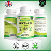 Carica l'immagine nel visualizzatore di Gallery, Ashwagandha, Supplemento naturale, 1000mg