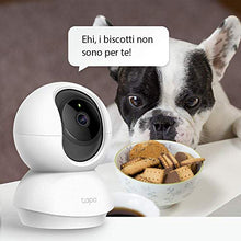 Carica l'immagine nel visualizzatore di Gallery, TP-Link Telecamera Wi-Fi Interno, Videocamera sorveglianza 1080P, Visione... - Ilgrandebazar