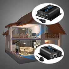 Carica l'immagine nel visualizzatore di Gallery, ESYNiC 1080P 60M HDMI Extender con 2 Porta Splitter Loop su Singolo... - Ilgrandebazar