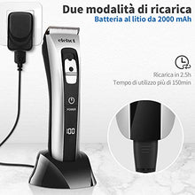 Carica l'immagine nel visualizzatore di Gallery, Tagliacapelli Uomo Professionale Regolabarba Elettrico Lama Regolabile... - Ilgrandebazar