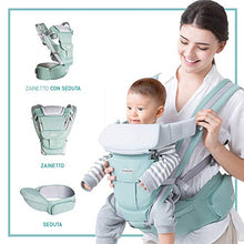 Carica l'immagine nel visualizzatore di Gallery, Marsupio Neonati PetitBèbè | Porta Bambino Ergonomico 4 in 1 |... - Ilgrandebazar