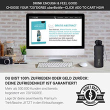 Carica l'immagine nel visualizzatore di Gallery, 720°DGREE Bottiglia d'Acqua “uberBottle“ - 01 Softtouch | Onyx Black - Nero