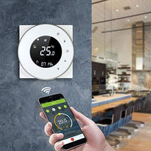 Carica l'immagine nel visualizzatore di Gallery, Decdeal Termostato Wi-Fi per Caldaia a Gas,Termostato Bianca - Ilgrandebazar