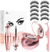 Carica l'immagine nel visualizzatore di Gallery, Ciglia Magnetiche con Eyeliner Magnetico, Impermeabile Liquido Eye Liner 4 - Ilgrandebazar