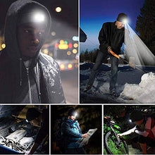 Carica l'immagine nel visualizzatore di Gallery, COTOP Cappello Uomo Illuminato Berretto 4 LED, con Luce LED Nero