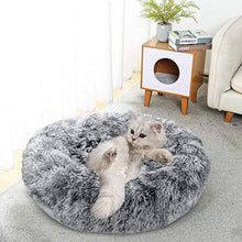 Carica l'immagine nel visualizzatore di Gallery, Docatgo Cuccia per Gatti Letto Cani Gatto Rotondo Grande Peluche...