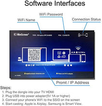 Carica l'immagine nel visualizzatore di Gallery, Wifi Display Dongle, Adattatore Wireless HDMI 1080P TV Black