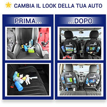 Carica l'immagine nel visualizzatore di Gallery, Levrot Set Proteggi Sedili Auto Bambini - Organizer con Tasca per Tablet e... - Ilgrandebazar