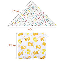 Carica l'immagine nel visualizzatore di Gallery, Tomkity 14 Bavaglino Neonato Bavaglini Bandana Cotone 100% per 14 Pcs Neonata