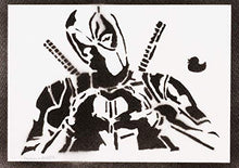 Carica l'immagine nel visualizzatore di Gallery, Poster Deadpool Handmade Graffiti Street Art - Artwork