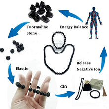 Carica l'immagine nel visualizzatore di Gallery, Bracciale per terapia magnetica e protezione EMF Collana con cristalli di... - Ilgrandebazar