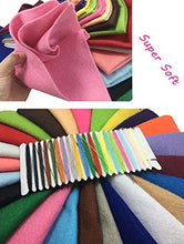 Carica l'immagine nel visualizzatore di Gallery, Fogli Feltro Colorato 24 pz in e 20cm*30cm, multicolore - Ilgrandebazar