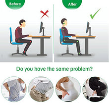 Carica l'immagine nel visualizzatore di Gallery, Carttiya Cuscini per Sedie Ortopedico,Cuscino Coccige Memory Foam, Medium - Ilgrandebazar