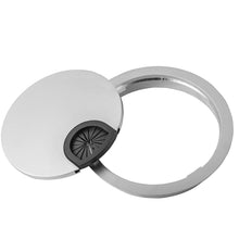 Carica l'immagine nel visualizzatore di Gallery, 4pcs 60mm Passacavo Tondo,Copricavi da Scrivania,Tappi per coprire fori... - Ilgrandebazar