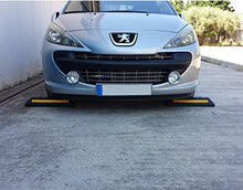Carica l'immagine nel visualizzatore di Gallery, SNS SAFETY LTD Fermaruota in Plastica per Parcheggi e Garages, Nero, 53 x 15... - Ilgrandebazar