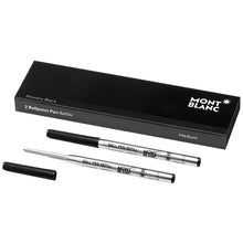 Carica l'immagine nel visualizzatore di Gallery, Montblanc 116190 - Refill (M) per penne a sfera, M, Nero (Mystery Black)