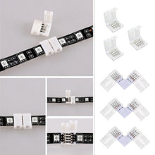 Carica l'immagine nel visualizzatore di Gallery, Fixget 20 Pcs LED Connettore, L a Forma di Connettore Led Connector - Ilgrandebazar