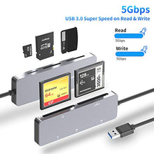 Carica l'immagine nel visualizzatore di Gallery, Rocketek Lettore di schede CFast 5 in 1 USB3.0,Adattatore...