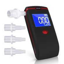 Carica l'immagine nel visualizzatore di Gallery, oasser Etilometro Portatile, Alcool Tester Digitale T1 con 4 Boccagli... - Ilgrandebazar