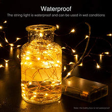Carica l'immagine nel visualizzatore di Gallery, Luci LED Batteria [2 Pezzi], Litogo Catena Luminosa 5m 50 Filo Rame... - Ilgrandebazar