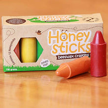 Carica l'immagine nel visualizzatore di Gallery, Honeysticks - Pastelli in 100% Pura Cera d’api (Confezione da 12 Pezzi).... - Ilgrandebazar