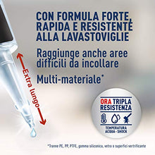 Carica l'immagine nel visualizzatore di Gallery, Loctite Super Attak Precision, Colla liquida trasparente con beccuccio extra lungo, Colla universale istantanea multimateriale, Colla resistente e precisa, 1 x 5g