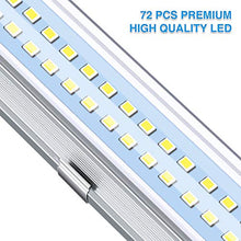 Carica l'immagine nel visualizzatore di Gallery, led interni auto，AUDEW luci per Auto interruttore striscia 72 LED