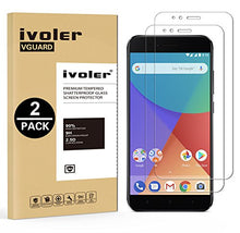 Carica l'immagine nel visualizzatore di Gallery, ivoler [2 Pack] Pellicola Vetro Temperato per Xiaomi Mi A1 [Garanzia a...