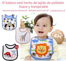 Carica l'immagine nel visualizzatore di Gallery, Tomkity 12 Bavaglini Neonato Impermeabili Bambino Bandana Drool 12pz-unisex-A - Ilgrandebazar
