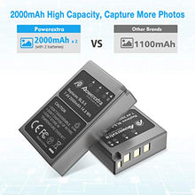 Carica l'immagine nel visualizzatore di Gallery, Powerextra - Set di 2 batterie sostitutive BLS-50 e caricabatterie doppio...