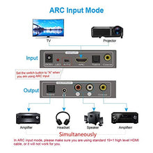 Carica l'immagine nel visualizzatore di Gallery, Convertitore Audio Multifunzione 192 KHz, HDMI multifunzione ARC