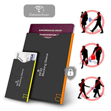 Carica l'immagine nel visualizzatore di Gallery, PAMIYO Custodie Blocco RFID Protezione e NFC[14 Carta di Credito...