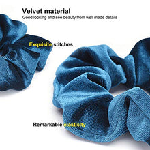 Carica l'immagine nel visualizzatore di Gallery, Sinwind 20 pcs elastici per capelli Elastici in velluto Capelli...