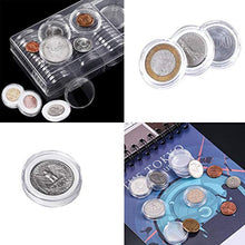 Carica l'immagine nel visualizzatore di Gallery, Osuter 100PCS Moneta Capsule Plastica Monete da Collezione con Scatola... - Ilgrandebazar