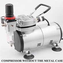 Carica l'immagine nel visualizzatore di Gallery, Original Fengda FD-18A - Aerografo Compressore modellismo / pressostato / 4...