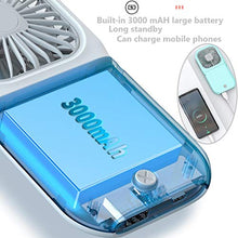 Carica l'immagine nel visualizzatore di Gallery, McNory USB Portatile Ricaricabile Fan Mini Pieghevole Neck Rosa