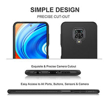Carica l'immagine nel visualizzatore di Gallery, iBetter per Xiaomi Redmi Note 9S /Xiaomi 9 PRO Cover, Ultra Nero