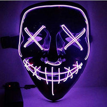 Carica l'immagine nel visualizzatore di Gallery, Kaliwa Maschera LED Halloween - Divertente Maschere con 3 modalità... - Ilgrandebazar