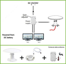 Carica l'immagine nel visualizzatore di Gallery, Antenna TV Omnidirezionale Terrestre DVB-T/T2, per Interno e Esterno -... - Ilgrandebazar