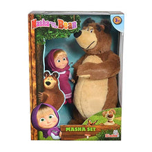 Carica l'immagine nel visualizzatore di Gallery, Simba Masha Minidoll Classica con Orso Plush 25 Cm Personaggi E Playset,...