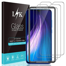 Carica l'immagine nel visualizzatore di Gallery, L K 3 Pezzi Pellicola Protettiva per Xiaomi Redmi Note 8, 8 Vetro... - Ilgrandebazar