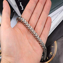 Carica l'immagine nel visualizzatore di Gallery, Keybella Bracciale Braccialetto per Uomo Catena in Acciaio Inox... - Ilgrandebazar
