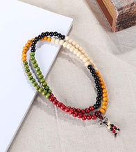 Carica l'immagine nel visualizzatore di Gallery, YADOCA 8MM 12 Pezzi Gioielli Braccialetto di Legno per Uomo Donne Bracciali... - Ilgrandebazar