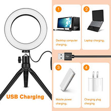 Carica l'immagine nel visualizzatore di Gallery, Luce ad Anello LED, Eletorot 6” Ring Light Lampada per Selfie Estetista...