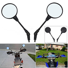 Carica l'immagine nel visualizzatore di Gallery, KKmoon 1 Pair Specchio Moto Universale in Lega di Alluminio Specchietto... - Ilgrandebazar