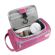 Carica l'immagine nel visualizzatore di Gallery, Eono by Amazon - Beauty Case da Viaggio Appendibile Borsa per Toilette Fucsia