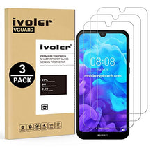 Carica l'immagine nel visualizzatore di Gallery, VGUARD [3 Pack] Pellicola Vetro Temperato per Huawei Y5 2019 / Honor...