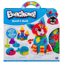 Carica l'immagine nel visualizzatore di Gallery, Bunchems- Bunch 'N Build Kit con Formine, 400 Pezzi, 6044156